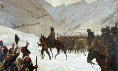 The Passage of the Grand-Saint-Bernard, May 20 by Marie Felix Edmond de Boislecomte