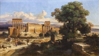 Ruins of Balbeck, 1846 by Marie Gabrielle Coignet