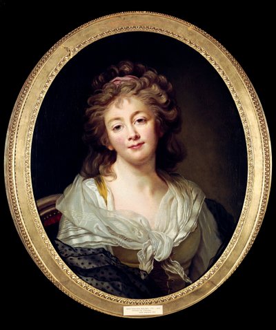 Self-portrait by Marie Genevieve Bouliard