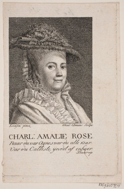 Charlotte Amalie Rose by Marie Jeanne Clemens