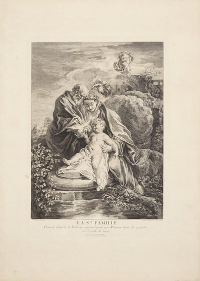The Holy Family by Marie Jeanne Renard Dubos