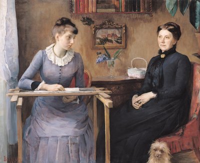 At Home or Intimacy by Marie Louise Catherine Breslau