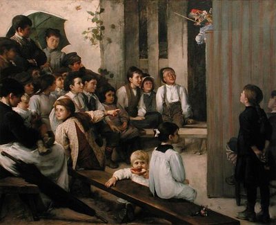 Guignol in the village by Marie Mrs Dujardin Beaumetz Petiet