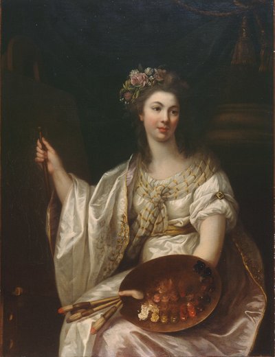 Allegory of Painting by Marie Victoire Lemoine