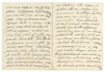 Autograph Letter to Philippe Moulceau, Livry, 25 October 1686 by Marie de Rabutin Chantal Sévigné
