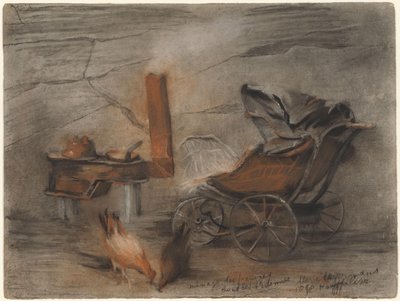 Interior of a Poor House in the Ardennes by Marie de Roode Heijermans