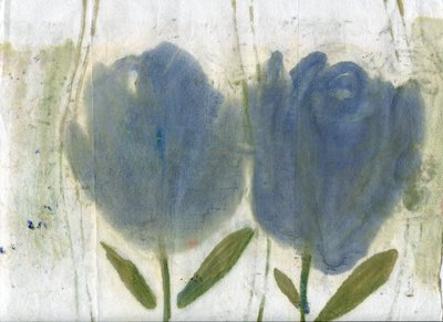 Blue Tulips by Marina Falco
