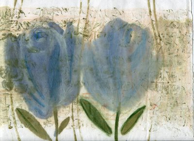 Blue Tulips 2 by Marina Falco