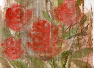 Red roses by Marina Falco
