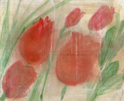 Red Tulips by Marina Falco