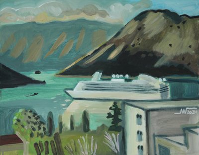 Calm Fjord Cruise by Marina Gorkaeva