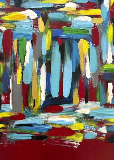 Vibrant Paint Strokes by Marina Kozyr