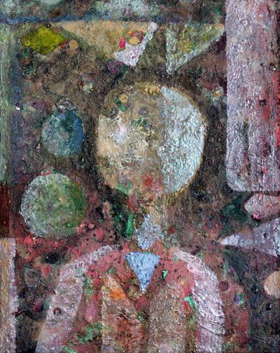 Abstract Earthy Figure by Marina Nelson