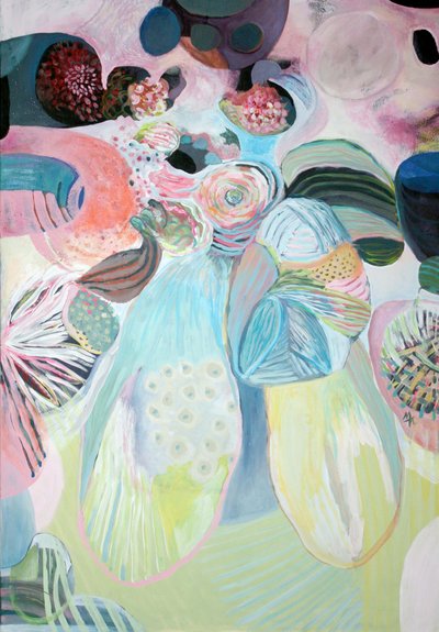 Dreamy Organic Abstract by Marina Nelson