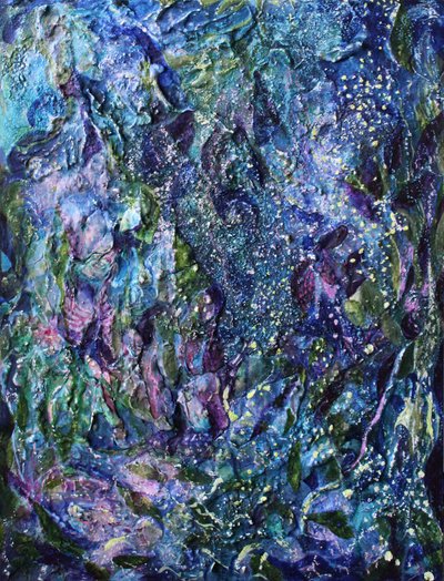 Vibrant Organic Layers by Marina Nelson