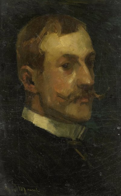 Adriaan Pit (1860-1944), Director of the Dutch Museum for History and Art in Amsterdam by Marinus van der Maarel