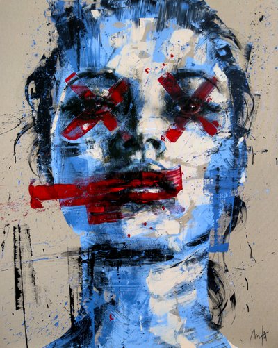 Blue Red Kate, 2024 by Mario Henrique