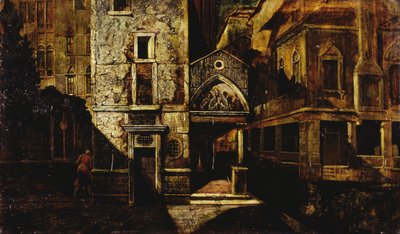 A Corner in Venice by Mario de (1852 1924) Maria