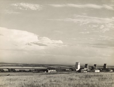 Grain Elevators in Midwest, 