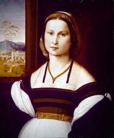 Portrait of a Young Lady by Mariotto Albertinelli