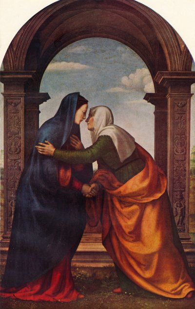 The Visitation by Mariotto di Bigio di Bindo Albertinelli