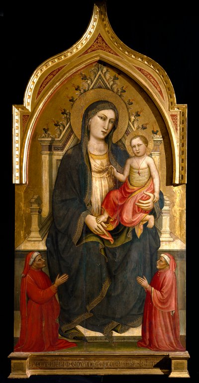 Virgin with child by Mariotto di Nardo