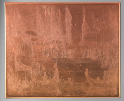 Funeral on the Ganges by Marius Bauer