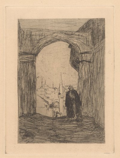 Gate in Constantinople by Marius Bauer