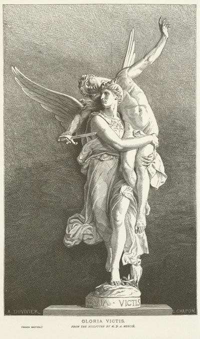 Gloria Victis by Marius Jean Antonin Mercie