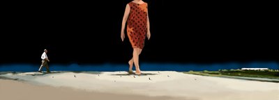 Night Lives Scene 13, 2016 by Marjorie Weiss