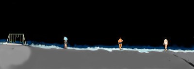 Night Lives Scene 7, 2016 by Marjorie Weiss