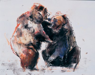 European Brown Bears, 2001 by Mark Adlington