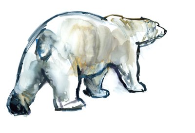 Glacier Mint (Polar bear), 2013 by Mark Adlington