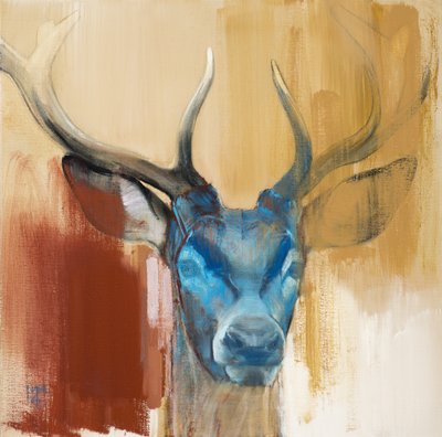 Mask (Young Stag) by Mark Adlington