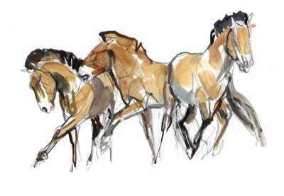 Mistral Three (Przewalski) by Mark Adlington