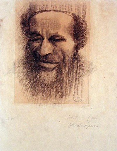 Head of a Rabbi, c.1910 by Mark Gertler