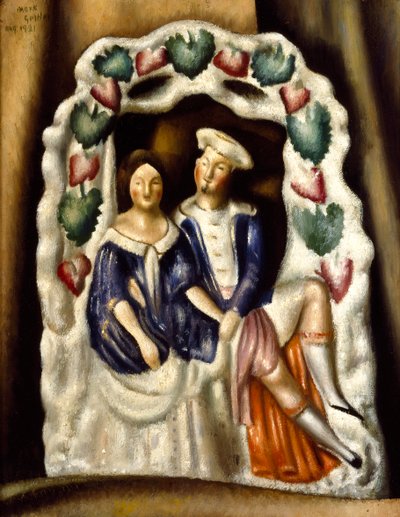 Staffordshire Group, 1921 by Mark Gertler