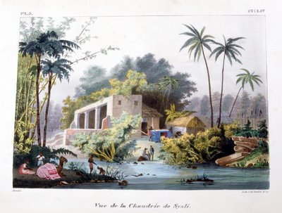 View of the Chaudrie of Syali, India by Marlet et Cie