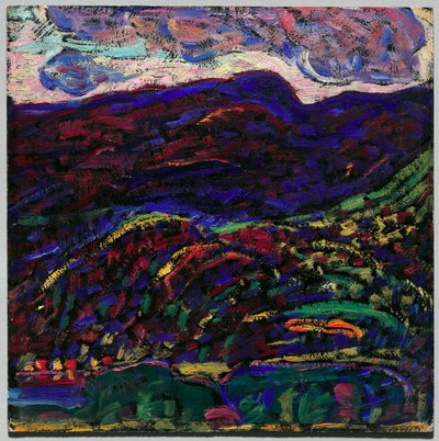Kezar Lake, Autumn Evening, c.1910 by Marsden Hartley