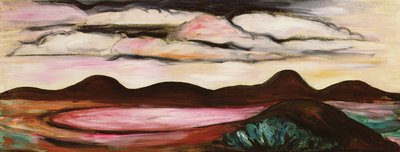 New Mexico Recollection by Marsden Hartley