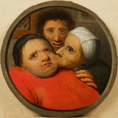 Study for the Fight Between Carnival and Lent by Marten van Cleve