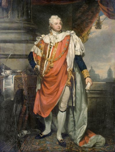 William, Duke of Clarence by Martin Archer (studio of) Shee