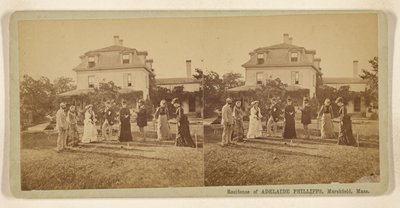 Residence of Adelaide Phillipps, Marshfield, Massachusetts by Martin Chandler