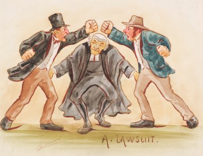 A Lawsuit by Martin  Anderson