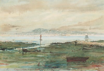 Afternoon Low Tide: Broughty from Tayport by Martin  Anderson