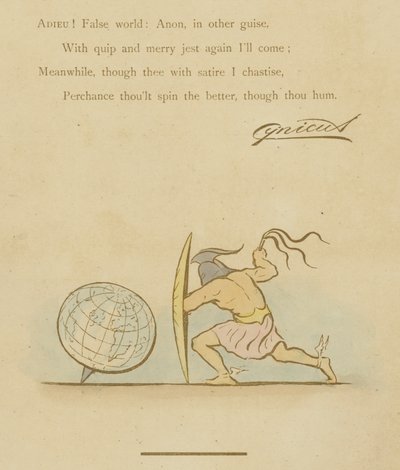 Page from The Satires of Cynicus by Martin Cynicus Anderson