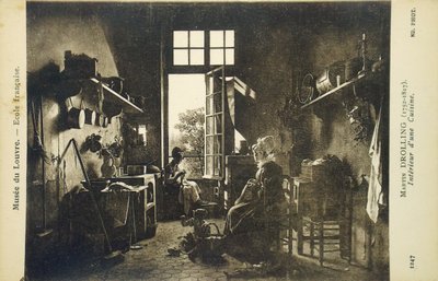 Interior of a kitchen, early 20th century by Martin Drölling