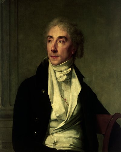 Portrait of Baptiste Cadet, French Actor by Martin Drölling