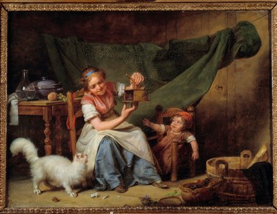 The Woman and the Mouse by Martin Drölling