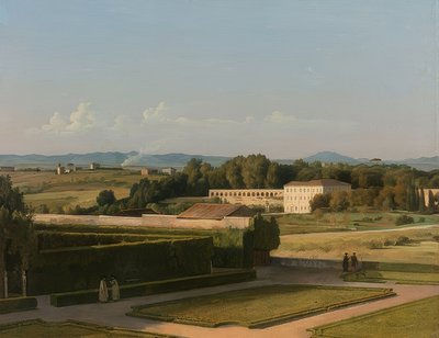 View of the Gardens of the Villa Medici. 1811-16 by Martin Drölling